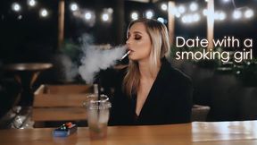 Date with a smoking girl and 2 Dunhill (original sound)