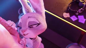 Judy Hoops From Zootopia Sucks Big Dick Till Facial
