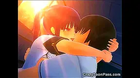 Tiny Twins Share First Threesome Creampie Fun in Animated Fantasy World