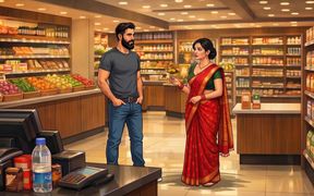 Stealer Get Punished in Supermarket Shop