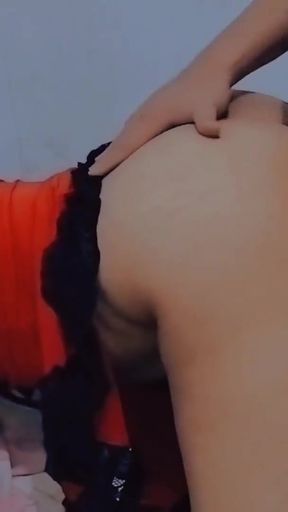 Captivating moment from &quot;Asian Slut Wife Gets a Massive Creampie&quot;