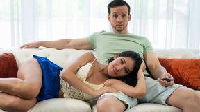 Gorgeous brunette Carolina Guerrero is enjoying intensive penetration