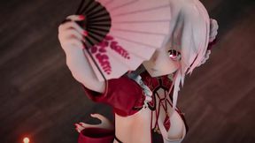 Ancient Style Elegant Cheongsam Allure Dancer