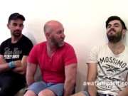Penetrated By 2 Amateurs Australian Cub Bear Gets Fucked Over in Aussie 3 Way