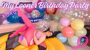 My Looner Birthday Party - Balloons and Orgasms, and you are invited.
