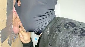 Diqsuqr - Straight Curious Arab Deepthroated At Gloryhole!