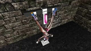 Cryptofantasy Is Gagged To A Sex Machine