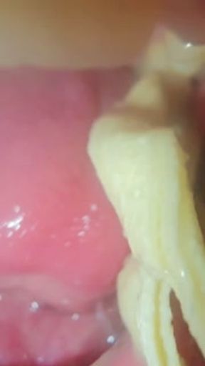 I put my thong in my sandwich and swallow it = ]