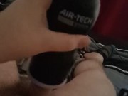 Chubby Teen Tries Out Tenga Air Tech Strong While Watching Pornhub