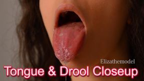 Tongue & Drool Closeup