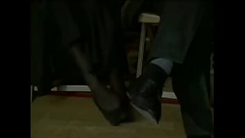 footsie under the table