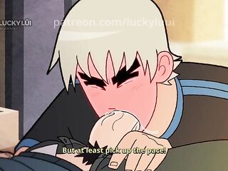 Str8 dude bottoms for the 1st time (Wallace x Todd) [Scott Pilgrim - Homo]