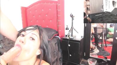 Big Ass Latina Destroyed by Huge Dick Small Pussy Sloppy Deepthroat