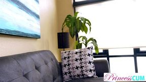 Latina teen Carmen Caliente wants to know if Cum Tastes like Kiwi