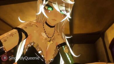 Mortally wounded VRChat healer tends your gushing wounds ASMR