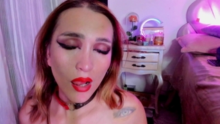 I destroy my makeup with saliva