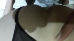 Wearing Lingerie in Motel Room for Steamy Doggystyle Gay Sex Scene