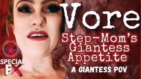 Vore: Stepmom’s Giantess Appetite