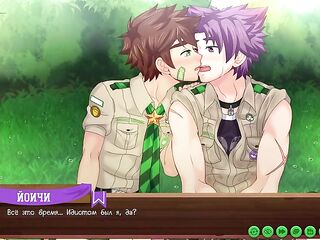 Scene 10 - Yoichi banged Keitaro, confessing his love for him (russian voice)