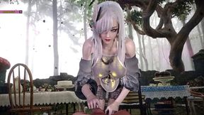 Bigboobs master ride her junior - 3D Animation