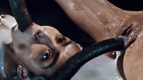 Alien Monster Fucks Veronica Leal