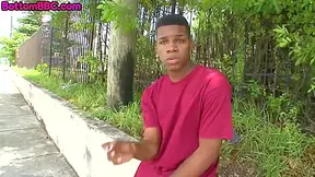 Bbc Stud Sucks White Cock Outdoor And Gets Fucked In Asshole