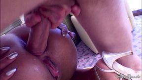 a cuban slut, all tits and ass for fausto moreno s big cock
