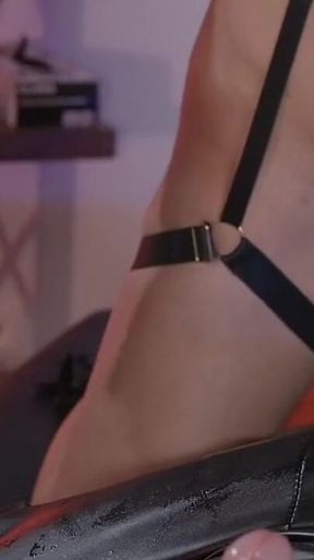 Slave Is Getting Pegged by Mistresses
