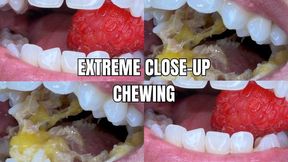 Extreme close-up chewing - OnlyVanessa