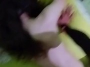POV filling a tight femboy ass with cum