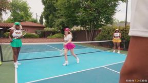 Big Booty Trio Anna Claire Clouds, Jayla Page, Baby Gemini Brazzers