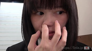 sniffing Big tits girl! Yukino No.2 Nose picking edition( d18-02/FETIS.JP)