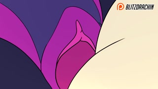 Patreon/Blitzdrachin : Straight furry yiff animation , scalie , monster , cumshot , against the wall