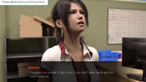 Echoes of Lust - Jessica being a bad girl