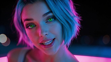 Bulma: The Blue-Haired Scientist Wants It All — Threesome BJ AI Porn Spanish Audio