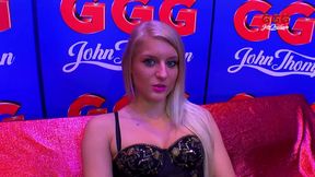 Blonde Bombshell Anna Wants to Swallow in Casting Couch Fuck