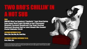 [Audio] 2 Step-brother's Chillin in a Super-hot Slave