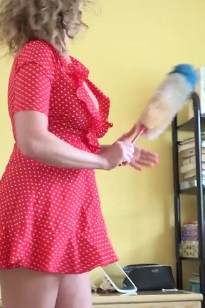 AuntJudysXXX - Your Hot MILF Stepmom Julia North Cleans Your Room