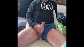 Jockdad Is at It Again with His Anal Toy