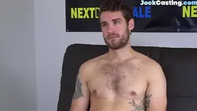 Tattooed Otter Jizzes Slow-Mo in Sultry Sofa Solo Session – GayCasting Call 18+