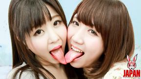 Mayu Tachibana & Yuika Sawa's Intimate Behind the Shooting with First Time Lesbian Kisses : First Time Encounters