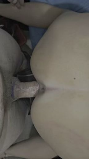 Trying to fist a slut wet squirting pussy