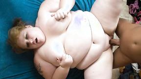 ”BBW Ruby Passion Spreading Her Thick Twat”