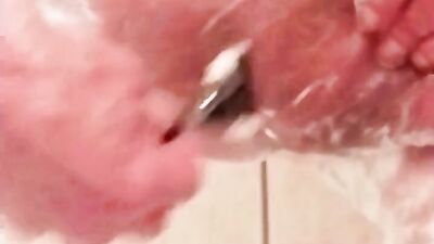 Pee, Shaving, Enema, Dildo in Ass