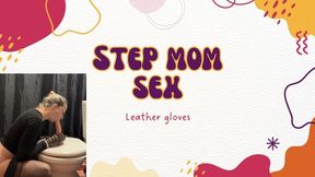 stepmother gloves leather role play stepson