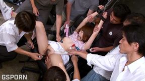 jav ganbang in the school filling of creampie the wet pussy of sexy teen