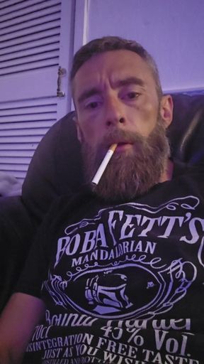 Wanking and slipping a finger in my ass