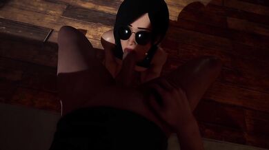 Ada Wong Choked On Cock Resident Evil Hentai
