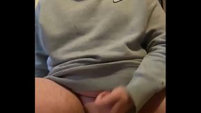 Wanking Hard with Face Mask Ends in Massive Cumshot – Gay Masturbation UK