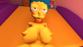 Simpsons Porn - Marge missionary pounding